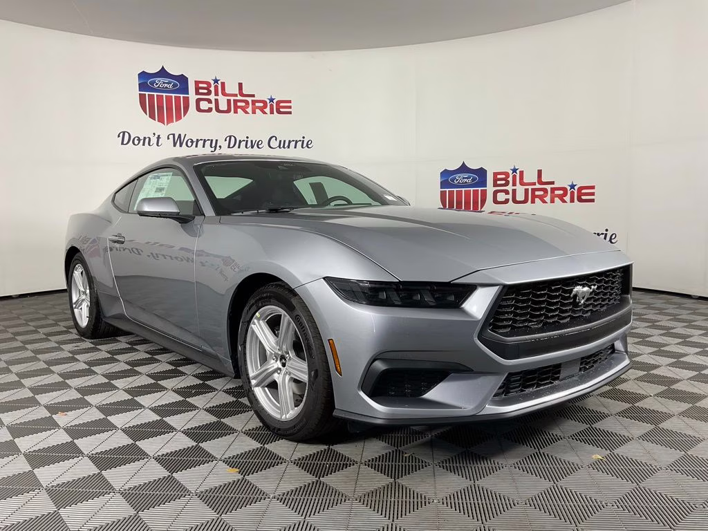 2026 Silver Metallic Ford Mustang EcoBoost RWD Coupe