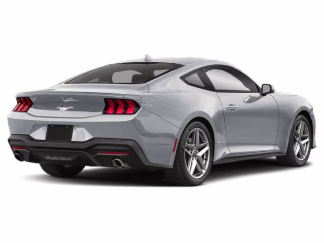 2026 Silver Metallic Ford Mustang EcoBoost RWD Coupe