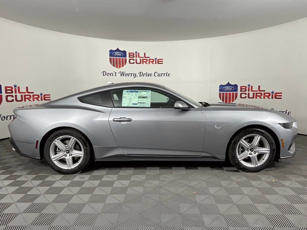 2026 Silver Metallic Ford Mustang EcoBoost RWD Coupe