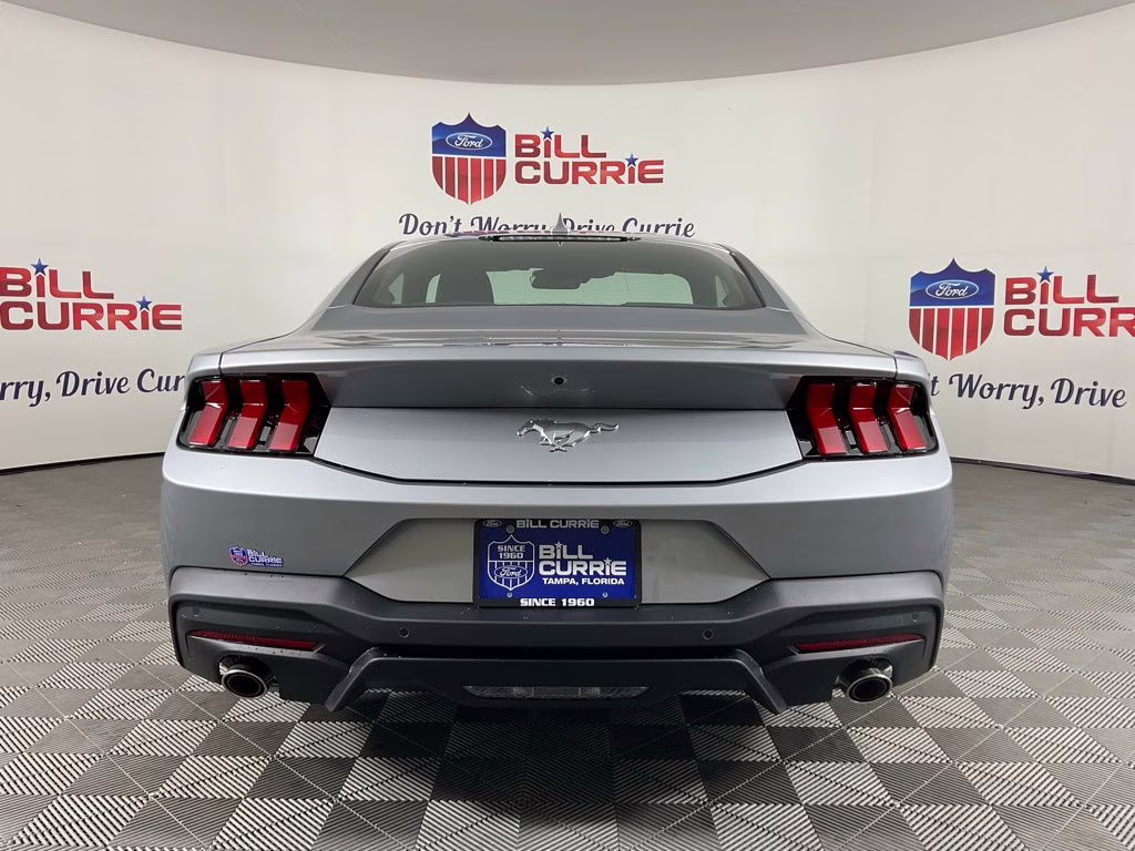 2026 Silver Metallic Ford Mustang EcoBoost RWD Coupe