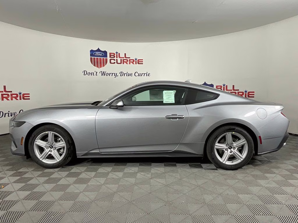 2026 Silver Metallic Ford Mustang EcoBoost RWD Coupe