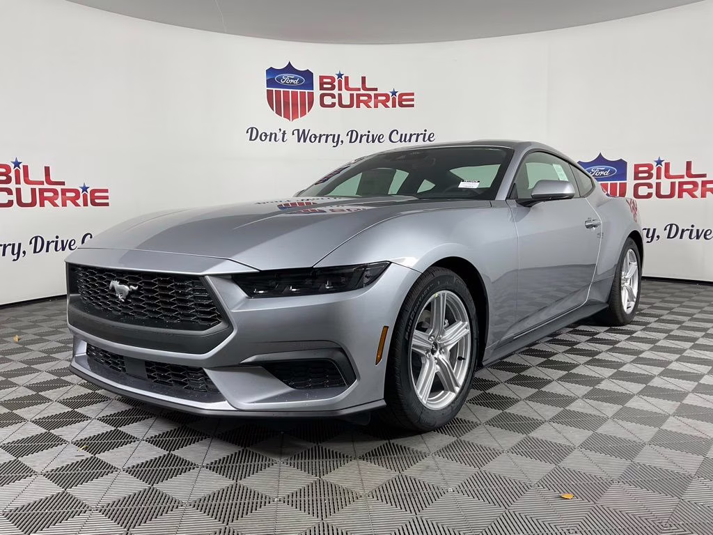2026 Silver Metallic Ford Mustang EcoBoost RWD Coupe