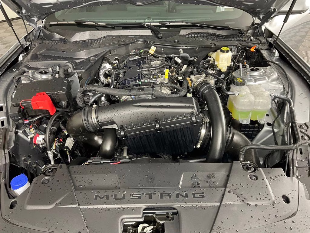 2026 Silver Metallic Ford Mustang EcoBoost RWD Coupe