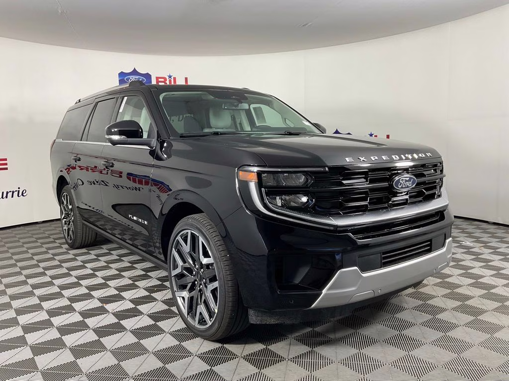 2026 Black Ford Expedition Max Platinum 4X4 SUV