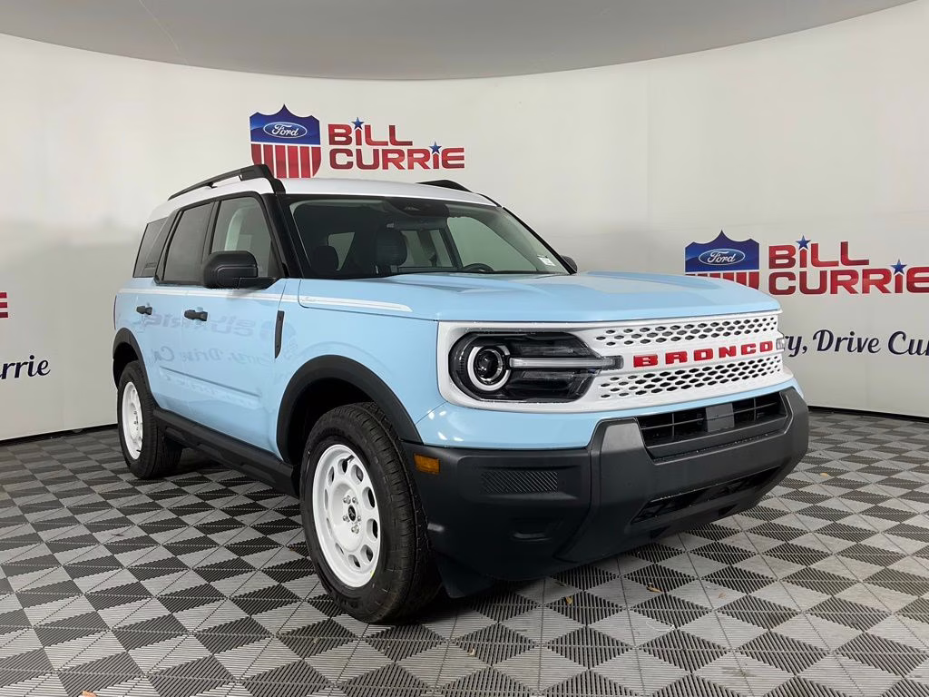 2026 Blue Ford Bronco Sport Heritage 4X4 SUV