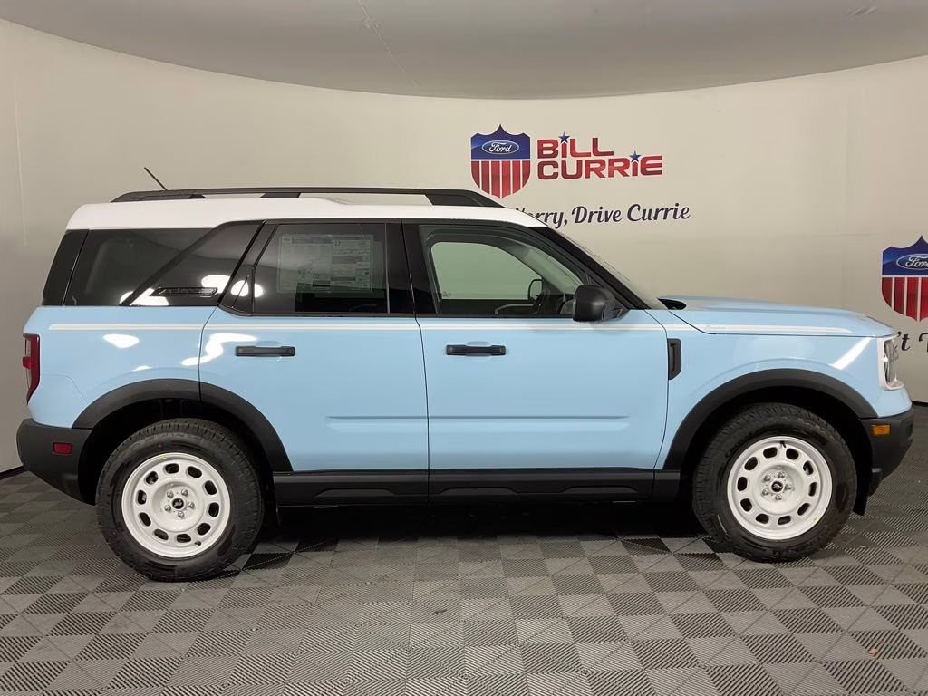 2026 Blue Ford Bronco Sport Heritage 4X4 SUV