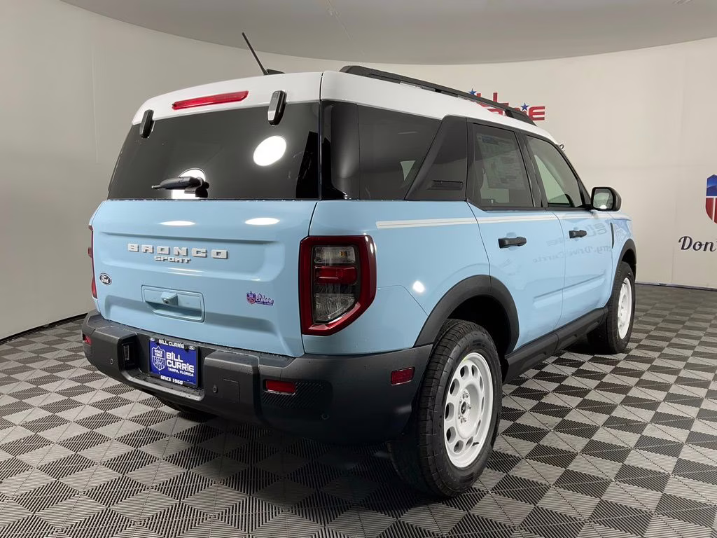 2026 Blue Ford Bronco Sport Heritage 4X4 SUV