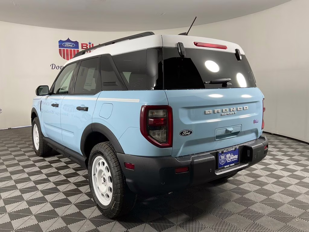 2026 Blue Ford Bronco Sport Heritage 4X4 SUV