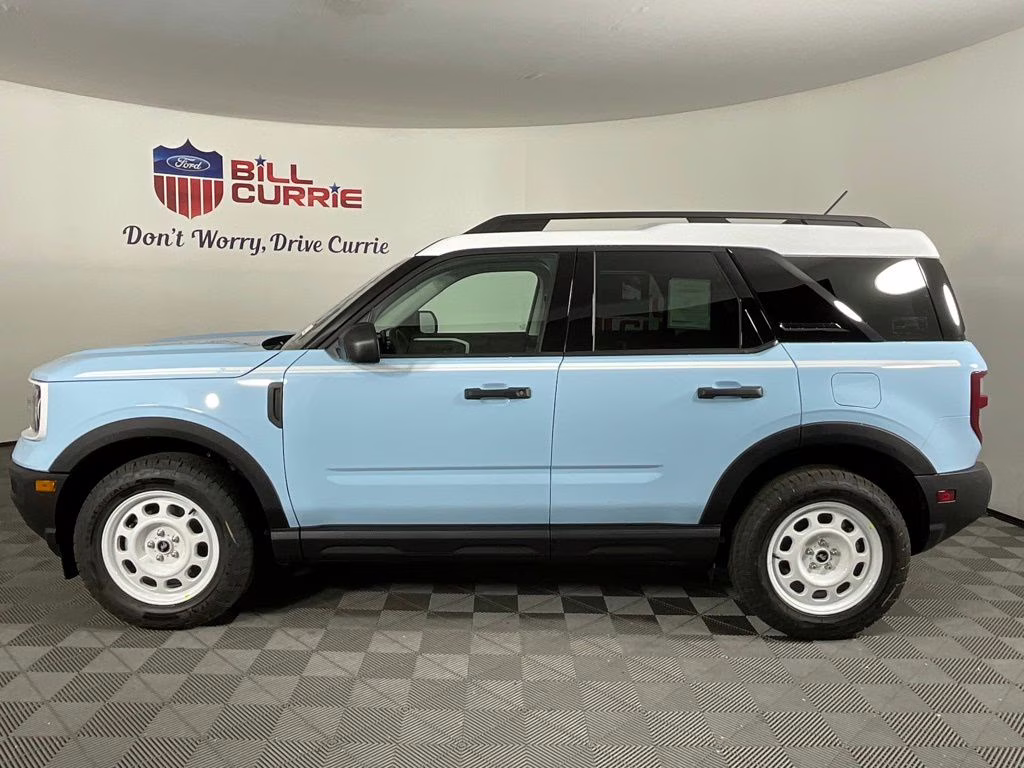 2026 Blue Ford Bronco Sport Heritage 4X4 SUV