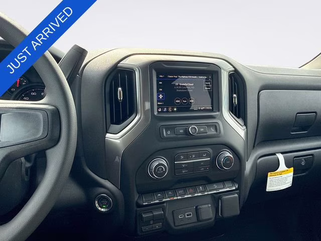 2026 Sterling Gray Metallic Chevrolet Silverado 1500 Custom Trail Boss 4X4 Truck