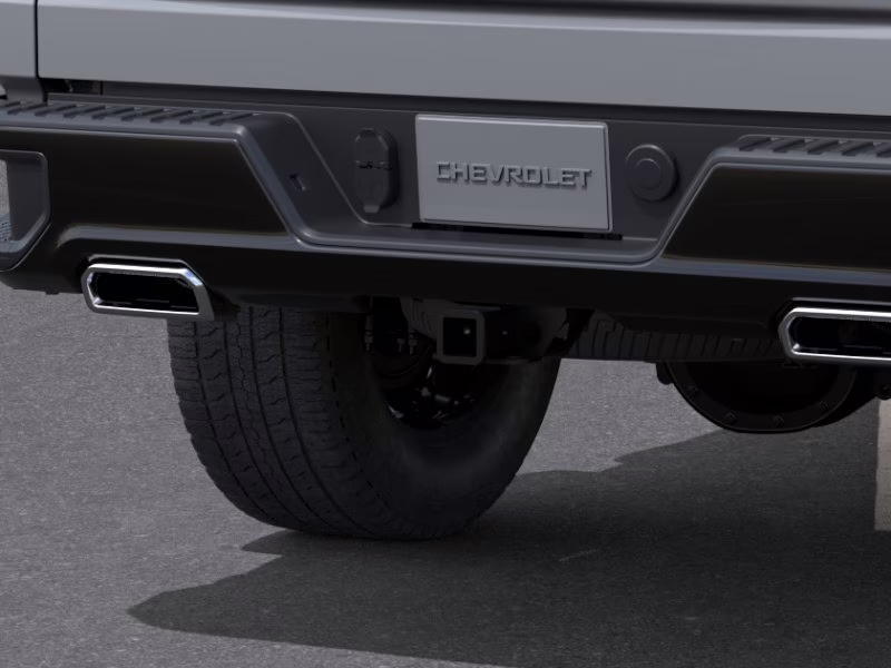 2026 Sterling Gray Metallic Chevrolet Silverado 1500 Custom Trail Boss 4X4 Truck