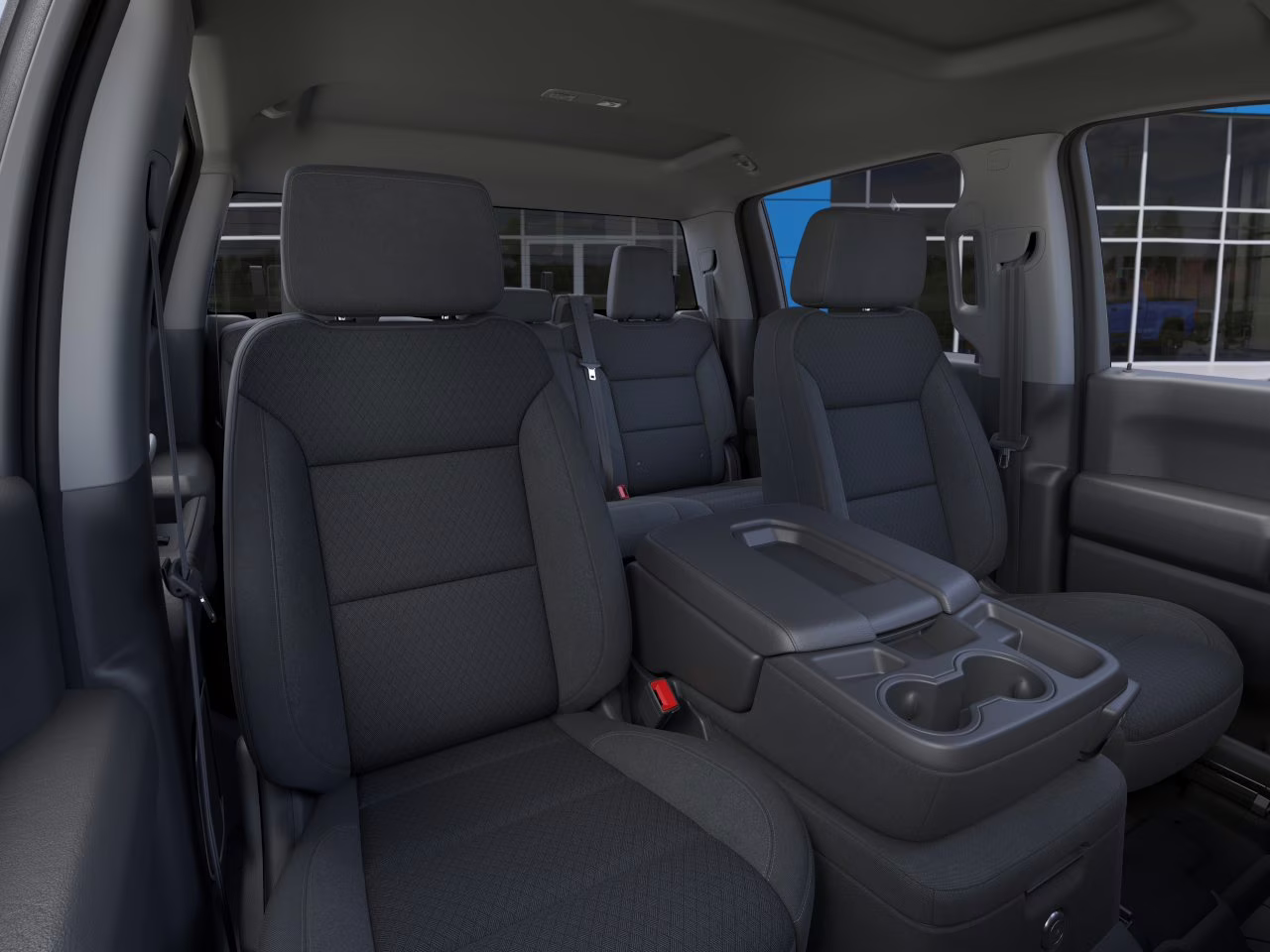 2026 Sterling Gray Metallic Chevrolet Silverado 1500 Custom Trail Boss 4X4 Truck