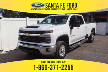 2025 Summit White Chevrolet Silverado 2500HD LT 4X4 Truck