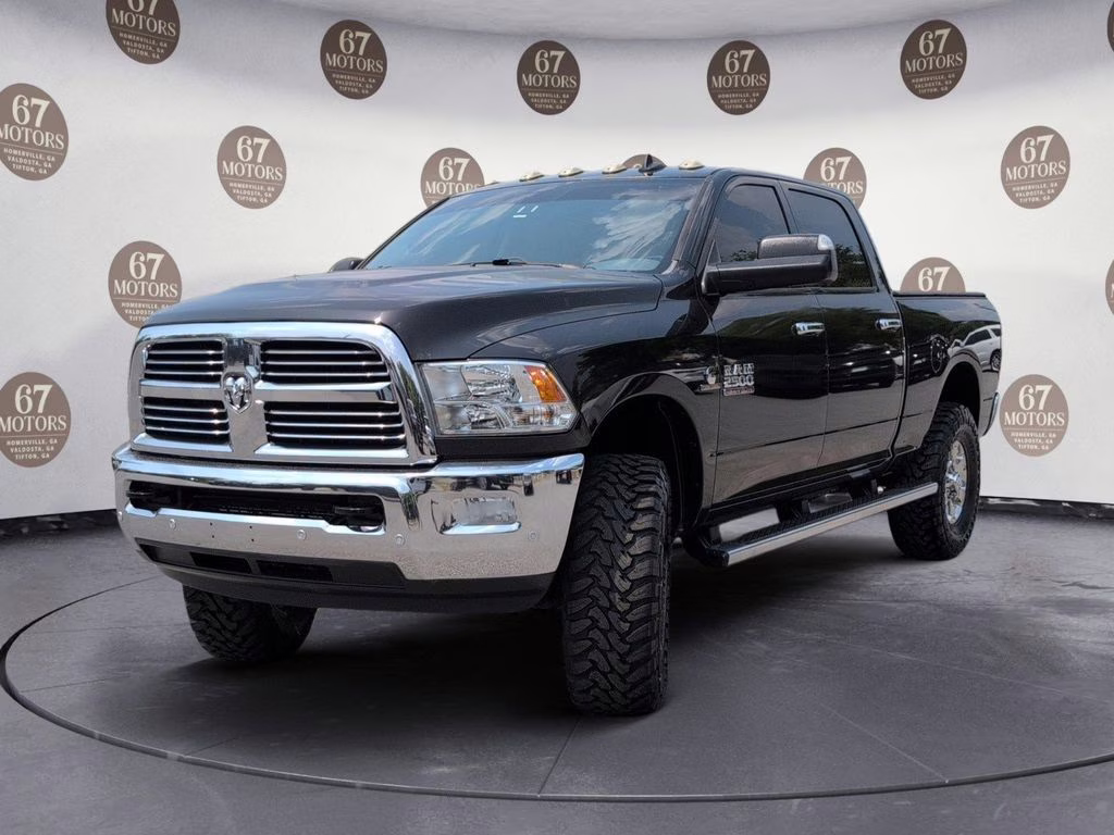 2018 Brilliant Black Crystal Pearlcoat Ram 2500 Big Horn 4X4 Truck