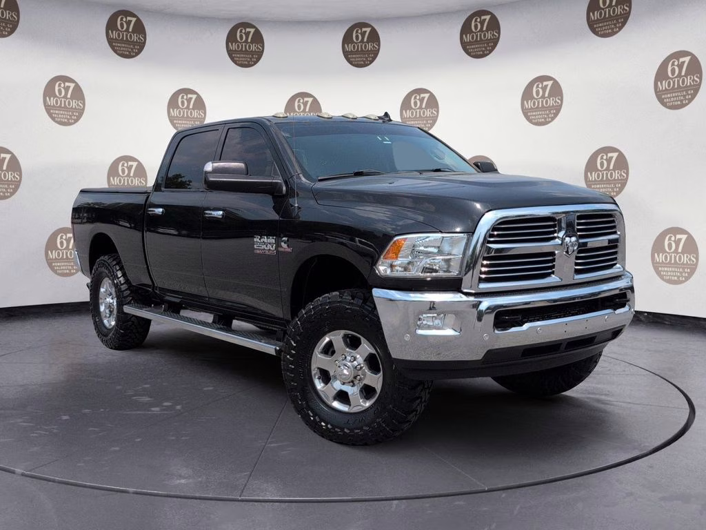 2018 Brilliant Black Crystal Pearlcoat Ram 2500 Big Horn 4X4 Truck