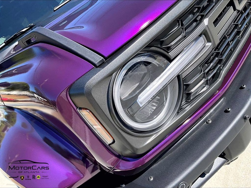 2025 Shadow Black Ford Bronco Raptor w/ Purple Wrap 4X4 SUV