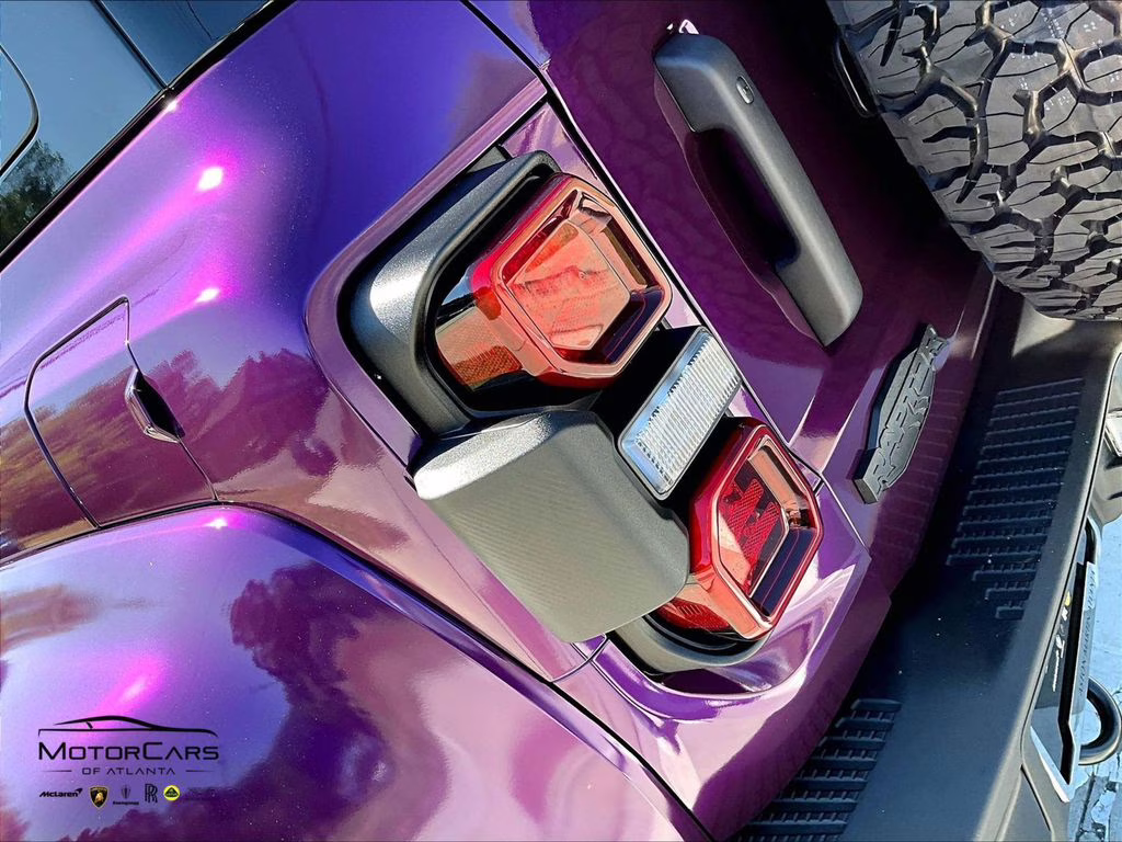 2025 Shadow Black Ford Bronco Raptor w/ Purple Wrap 4X4 SUV