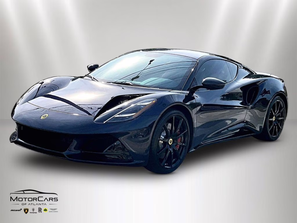 2025 Meridian Blue Lotus Emira V6 RWD Coupe
