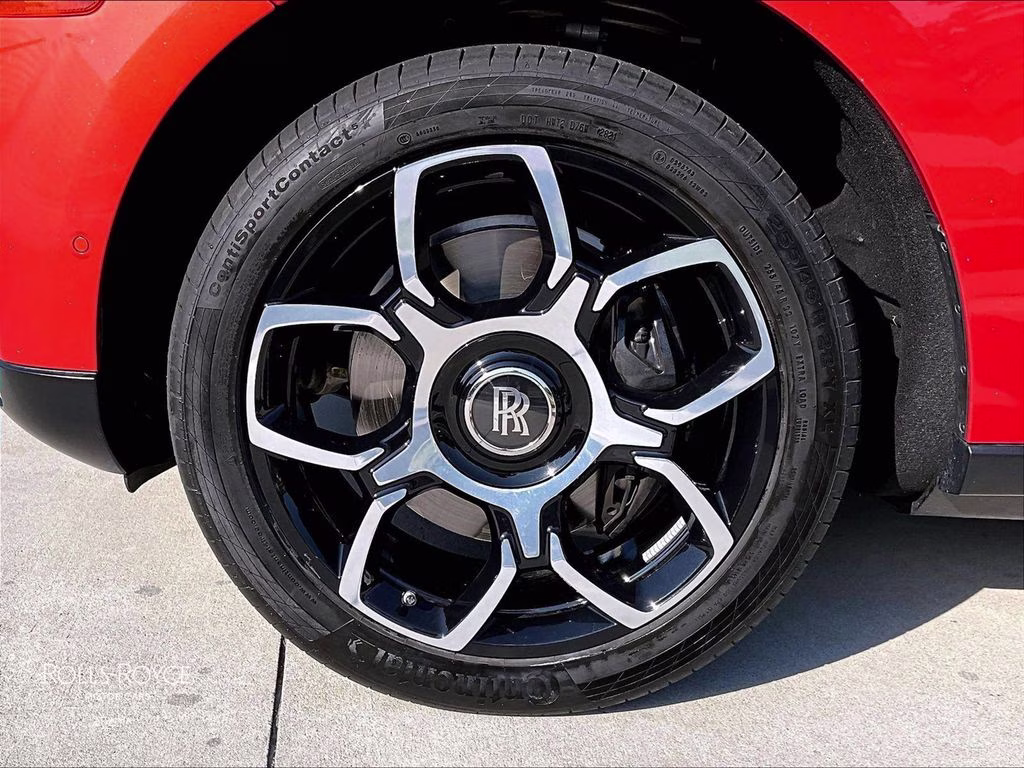 2022 Crystal over Orange Metallic Rolls-Royce Cullinan Black Badge AWD SUV