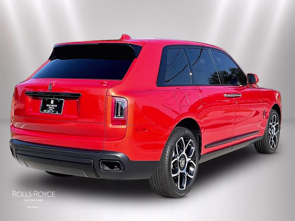 2022 Crystal over Orange Metallic Rolls-Royce Cullinan Black Badge AWD SUV