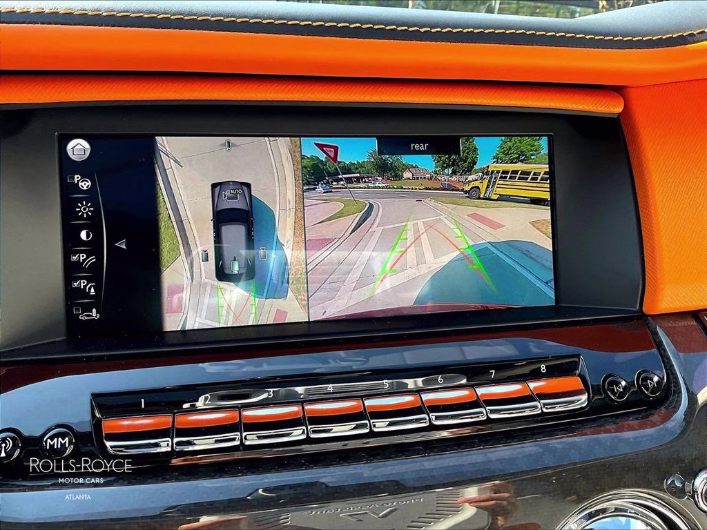 2022 Crystal over Orange Metallic Rolls-Royce Cullinan Black Badge AWD SUV