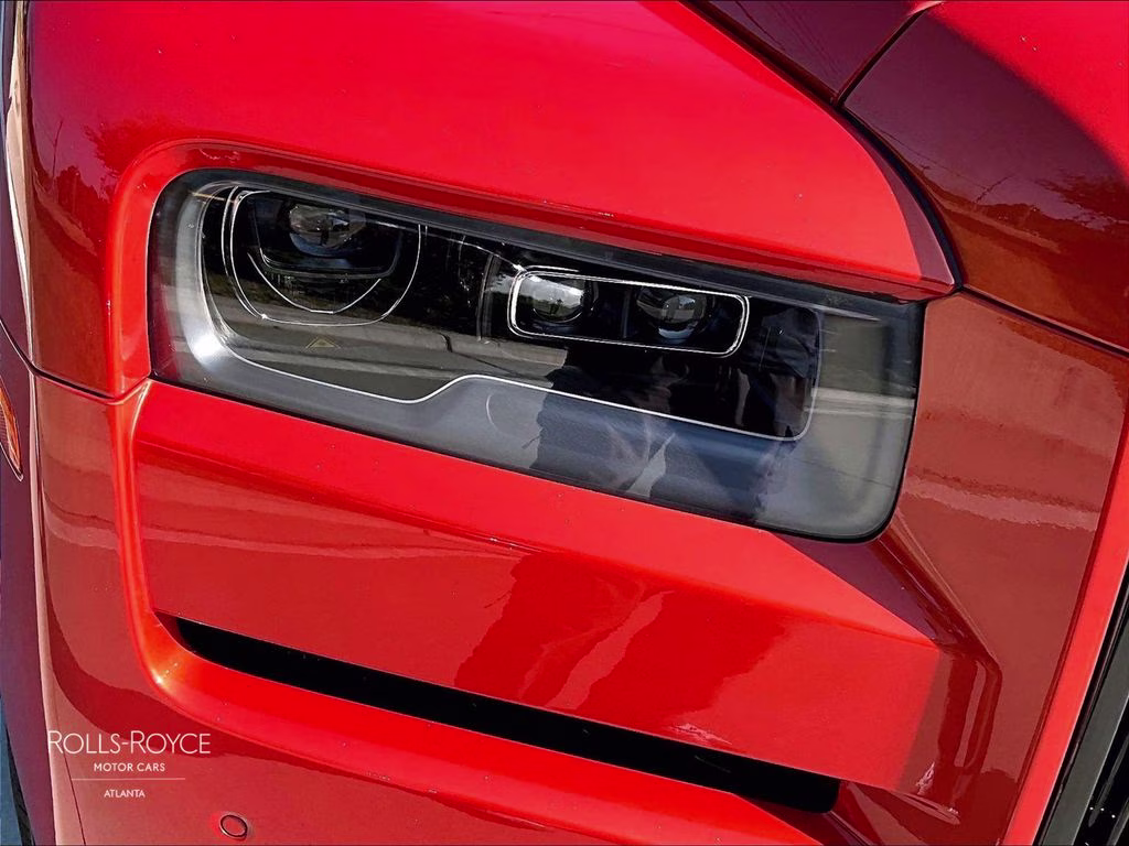 2022 Crystal over Orange Metallic Rolls-Royce Cullinan Black Badge AWD SUV