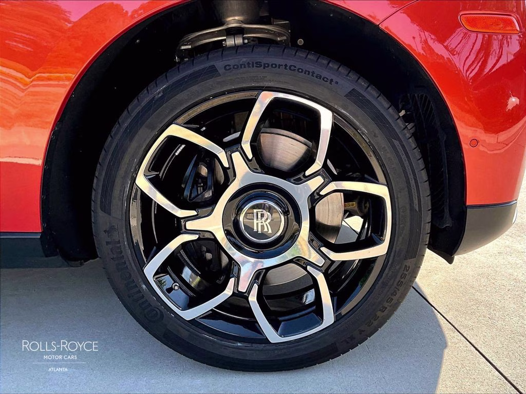 2022 Crystal over Orange Metallic Rolls-Royce Cullinan Black Badge AWD SUV