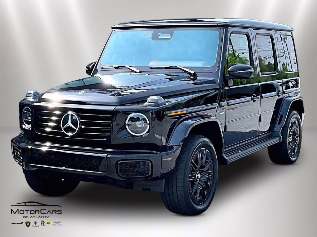 2025 Obsidian Black Metallic Mercedes-Benz G-Class G 580 4MATIC AWD SUV