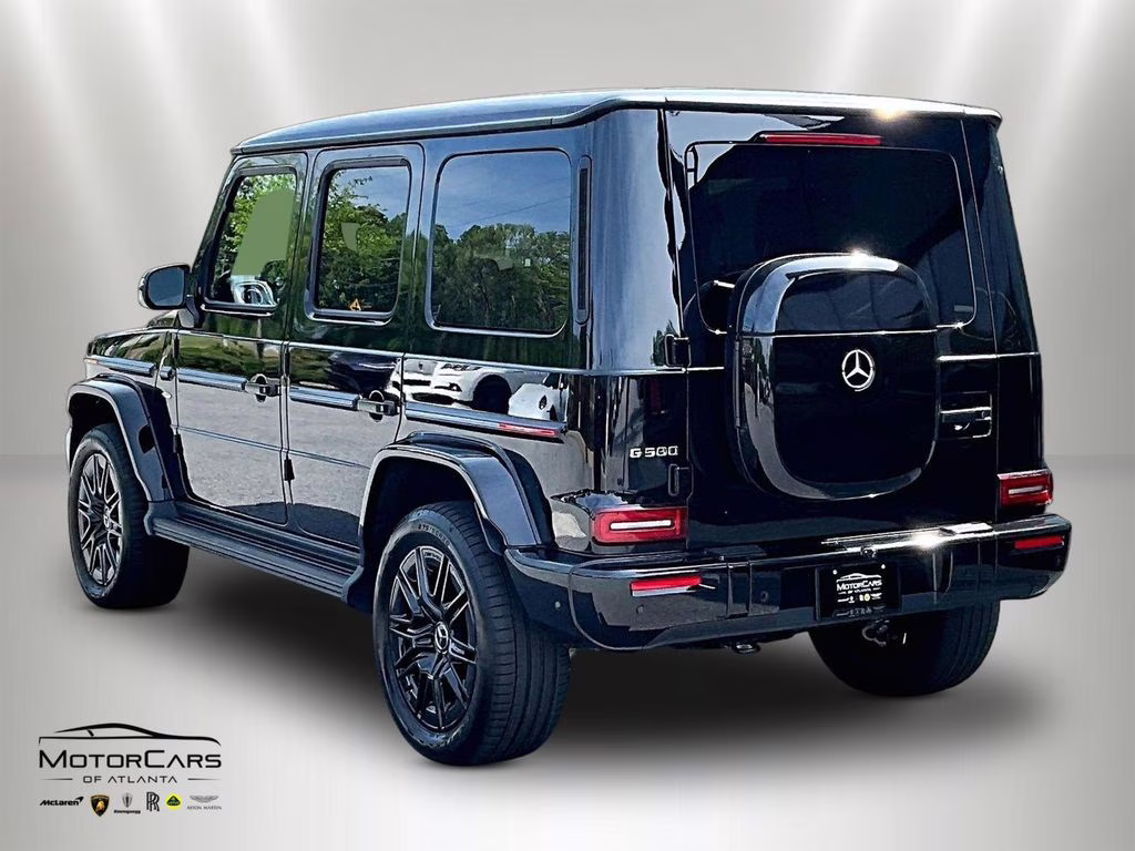 2025 Obsidian Black Metallic Mercedes-Benz G-Class G 580 4MATIC AWD SUV