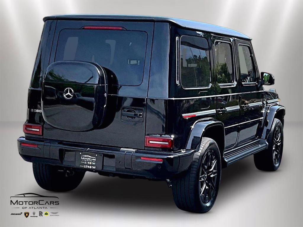 2025 Obsidian Black Metallic Mercedes-Benz G-Class G 580 4MATIC AWD SUV
