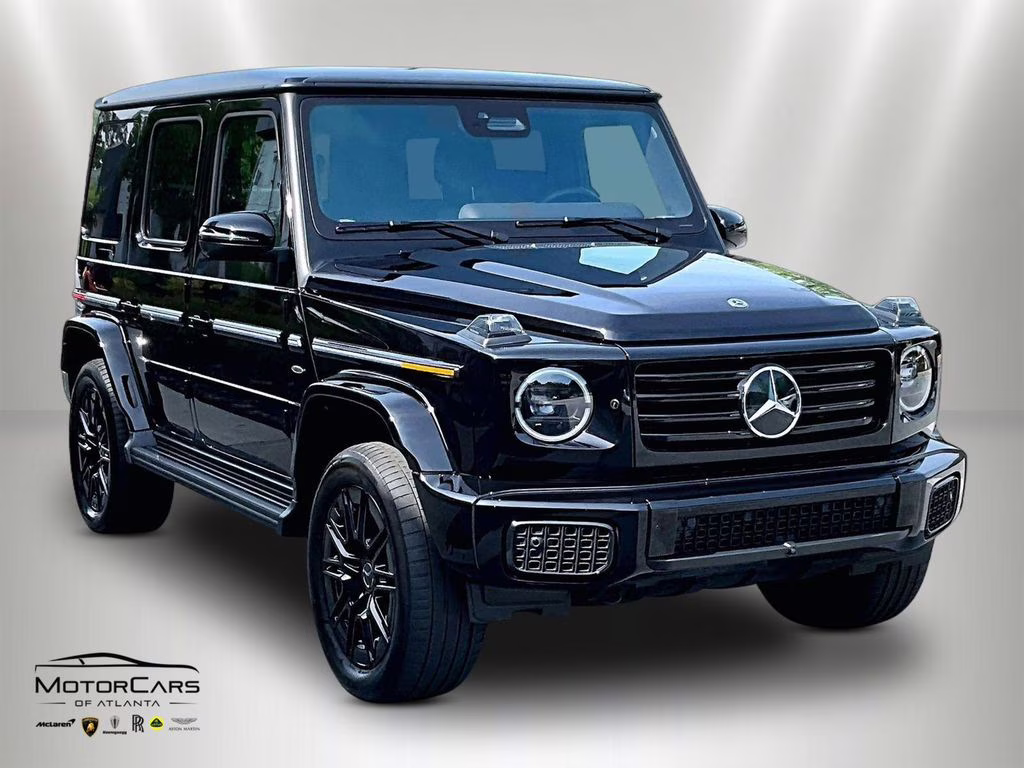2025 Obsidian Black Metallic Mercedes-Benz G-Class G 580 4MATIC AWD SUV