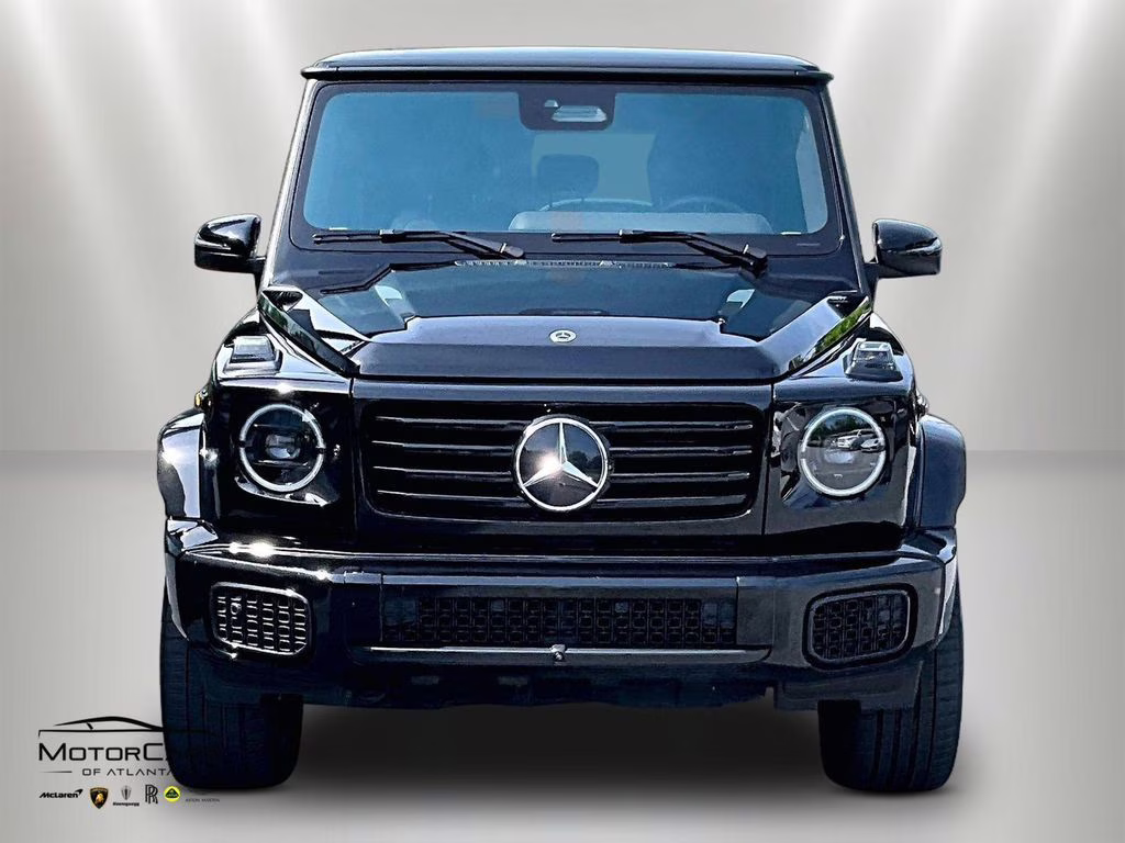 2025 Obsidian Black Metallic Mercedes-Benz G-Class G 580 4MATIC AWD SUV