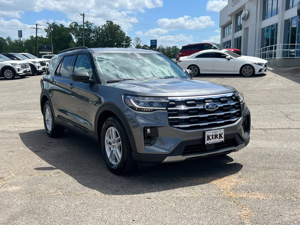 2026 Carbonized Gray Metallic Ford Explorer Active w/200A Pkg RWD SUV