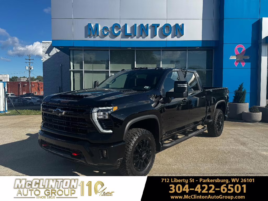 2026 Black Chevrolet Silverado LT 4X4 Truck