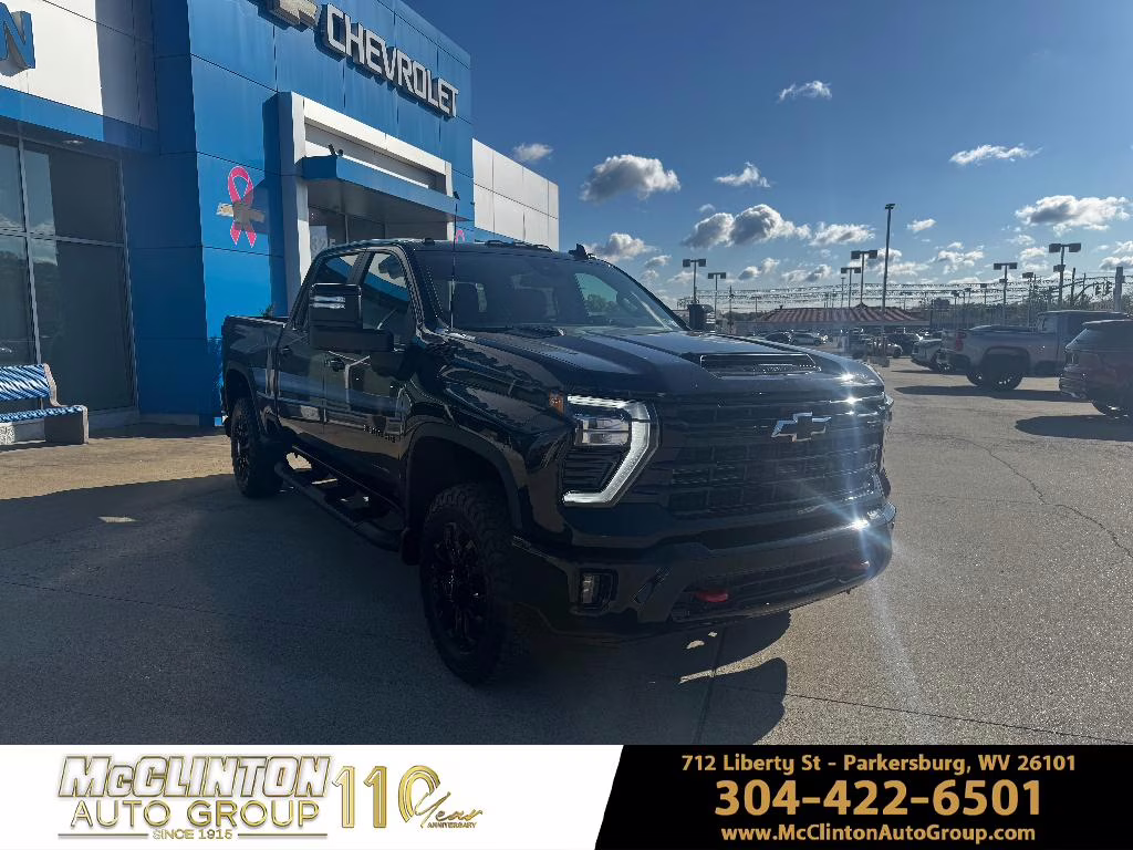 2026 Black Chevrolet Silverado LT 4X4 Truck