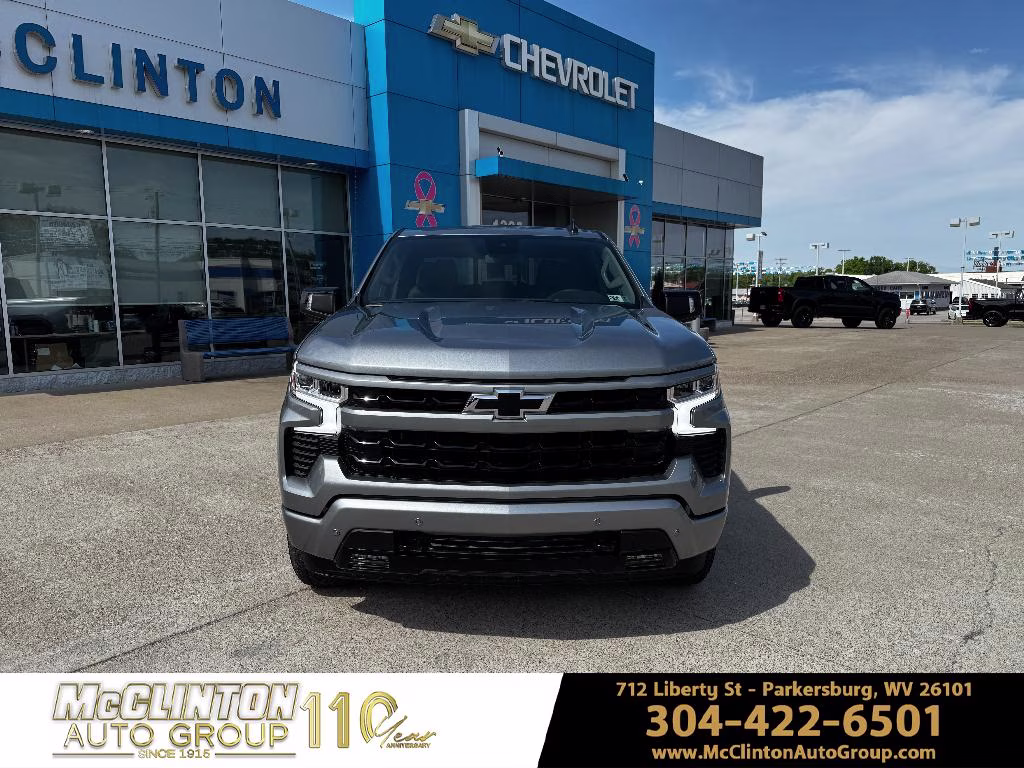 2026 Sterling Gray Metallic Chevrolet Silverado RST 4X4 Truck