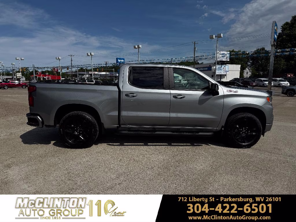 2026 Sterling Gray Metallic Chevrolet Silverado RST 4X4 Truck