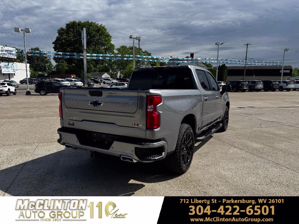 2026 Sterling Gray Metallic Chevrolet Silverado RST 4X4 Truck