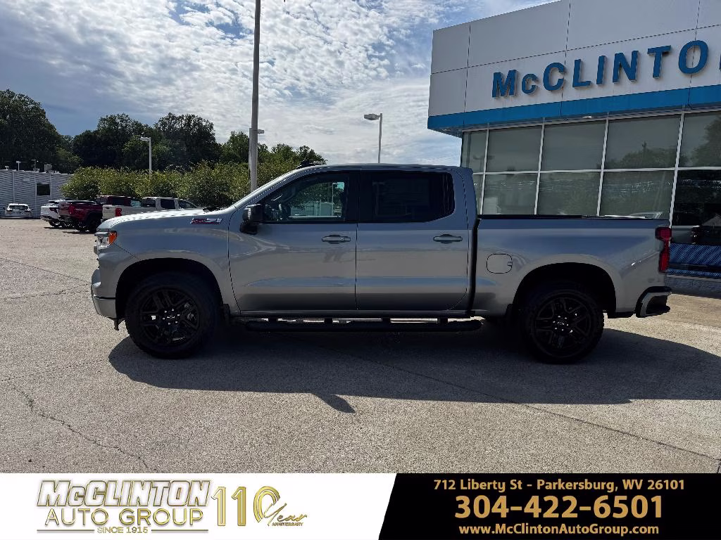2026 Sterling Gray Metallic Chevrolet Silverado RST 4X4 Truck