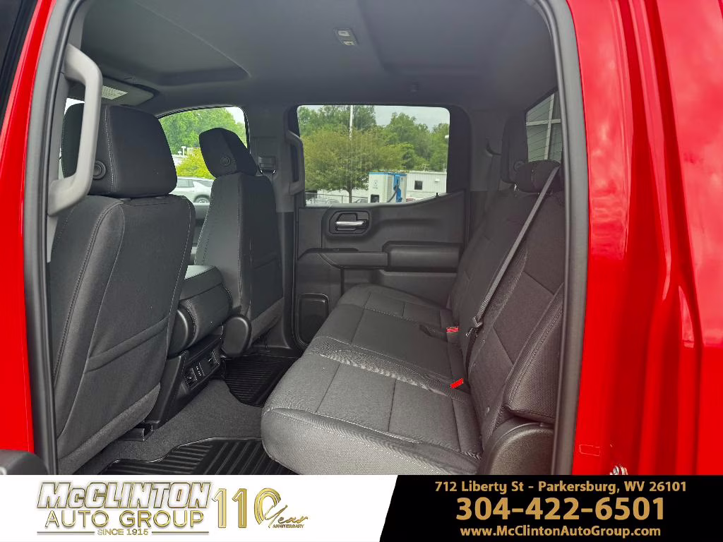 2026 Red Hot Chevrolet Silverado Custom Trail Boss 4X4 Truck