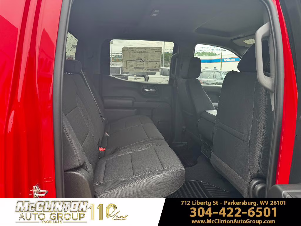 2026 Red Hot Chevrolet Silverado Custom Trail Boss 4X4 Truck