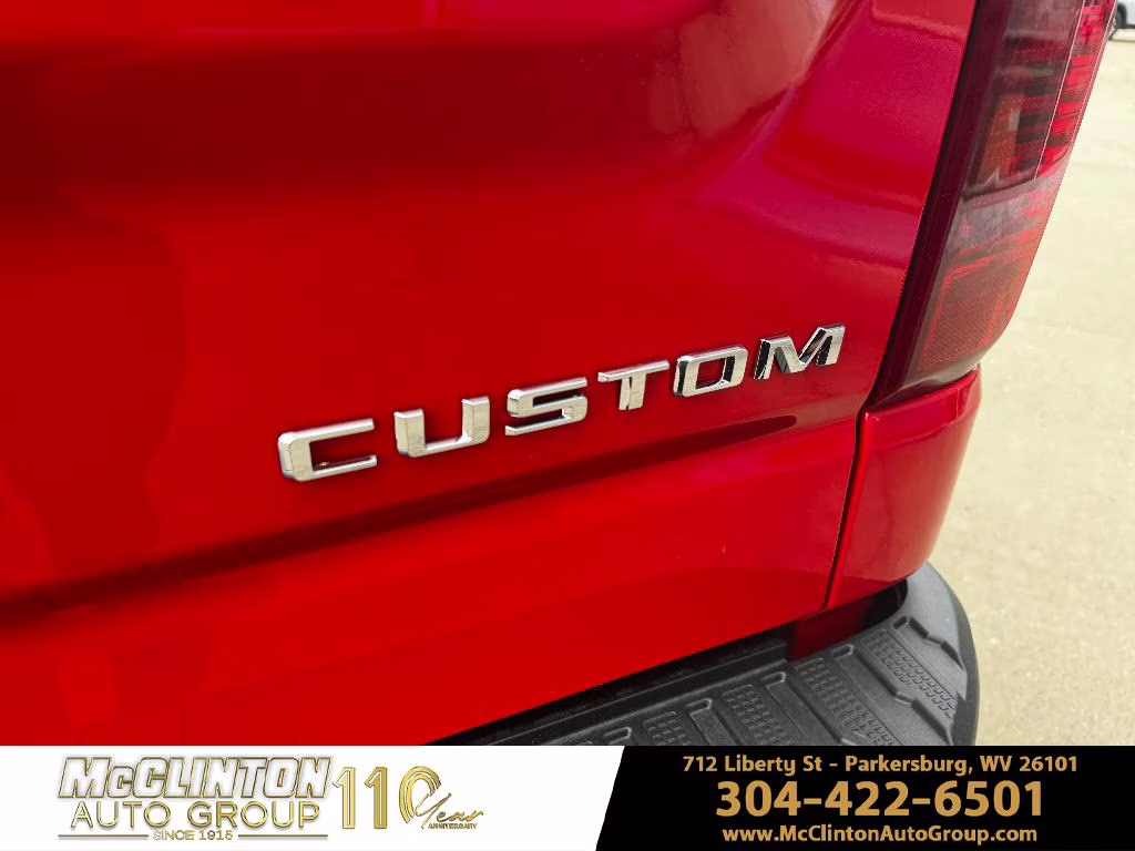 2026 Red Hot Chevrolet Silverado Custom Trail Boss 4X4 Truck