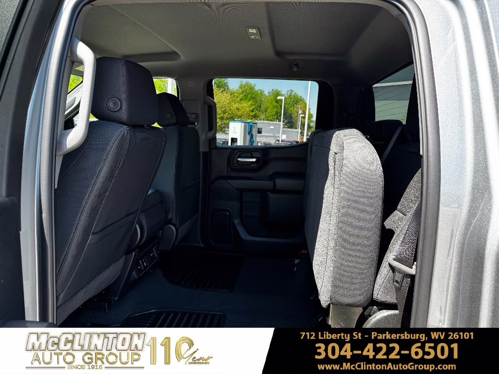2026 Sterling Gray Metallic Chevrolet Silverado Custom Trail Boss 4X4 Truck