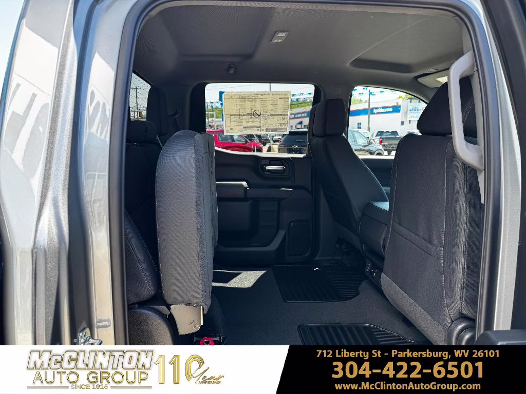 2026 Sterling Gray Metallic Chevrolet Silverado Custom Trail Boss 4X4 Truck