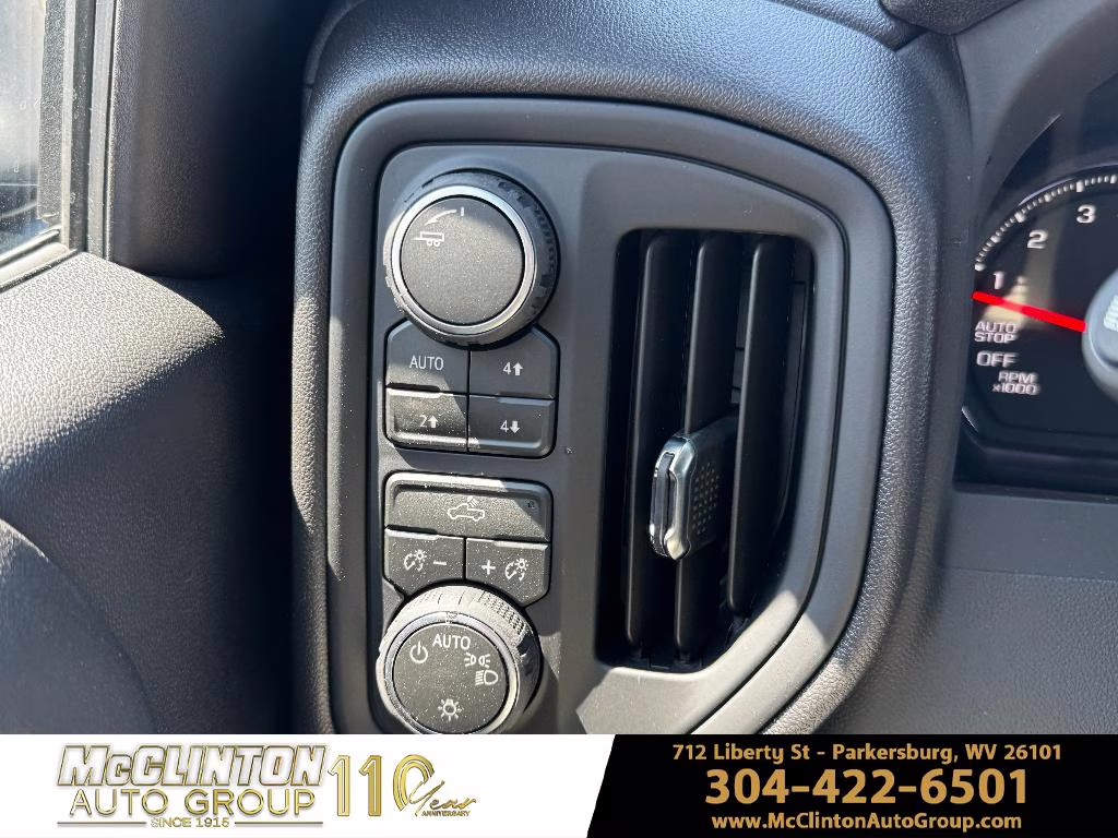 2026 Sterling Gray Metallic Chevrolet Silverado Custom Trail Boss 4X4 Truck