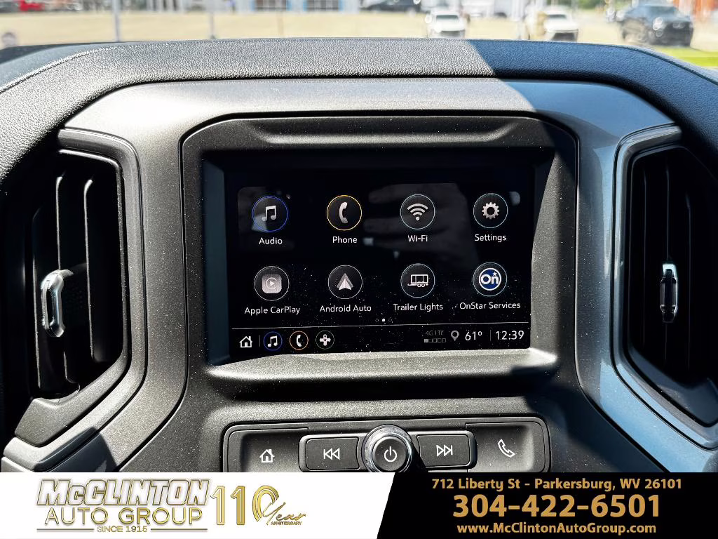 2026 Sterling Gray Metallic Chevrolet Silverado Custom Trail Boss 4X4 Truck