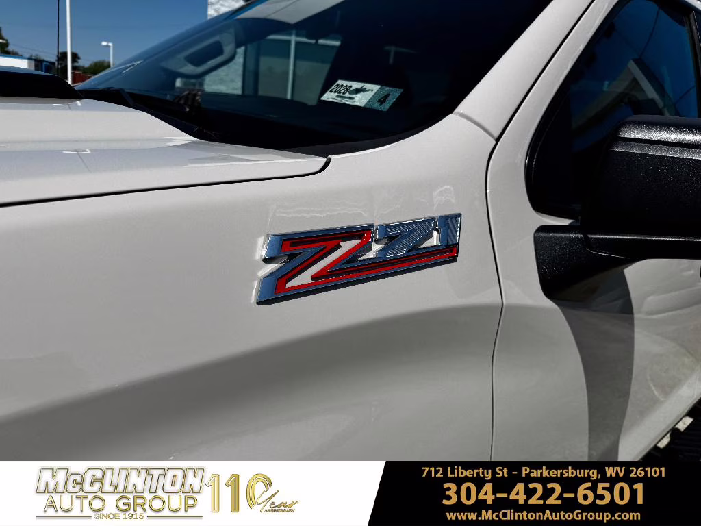 2026 White Sands Chevrolet Silverado Custom Trail Boss 4X4 Truck