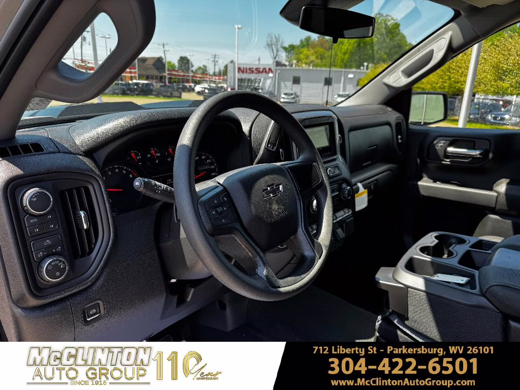 2026 White Sands Chevrolet Silverado Custom Trail Boss 4X4 Truck