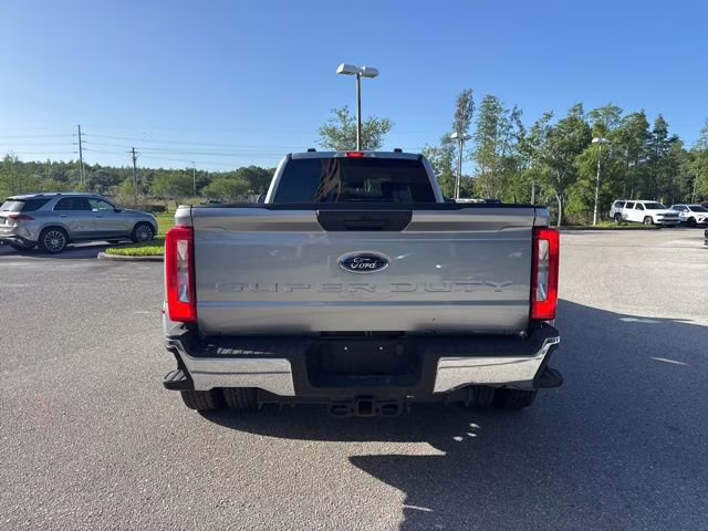 2024 Iconic Silver Metallic Ford Super Duty F-350 DRW XLT Crew Cab Pickup 4X4 Truck
