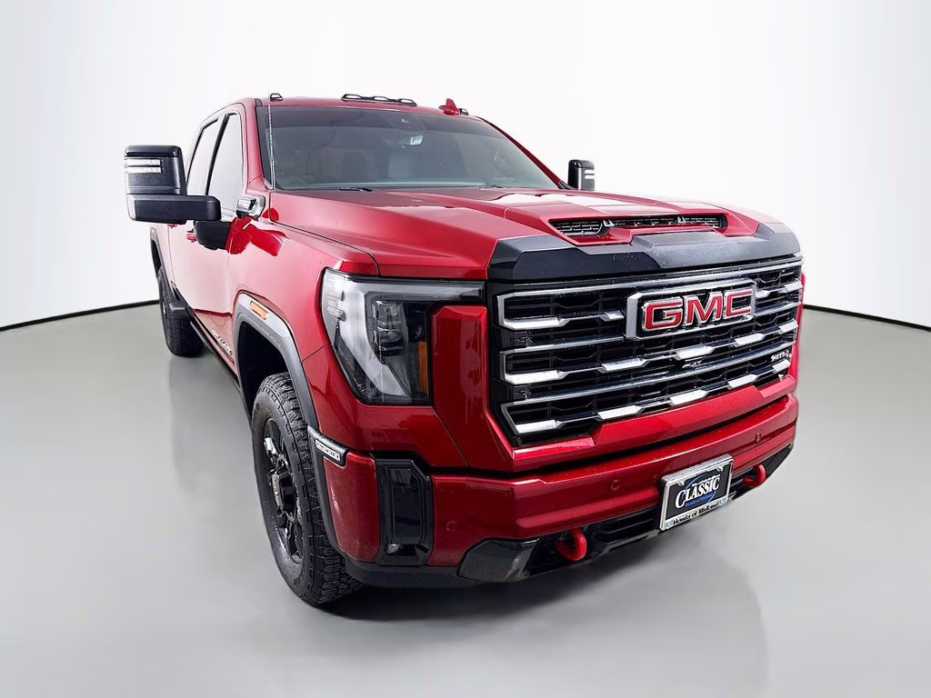 2025 Volcanic Red Tintcoat GMC Sierra 2500HD AT4 4X4 Truck